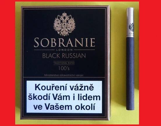 ►►►CIGARETY SOBRANIE - SYMBOL LUXUSU◄◄◄ - Sběratelství