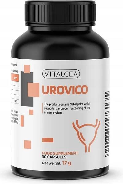 Urovico : Zinek Cucurbita Sides Brusinka Kopřiva || 30caps. Obrázek produktu 