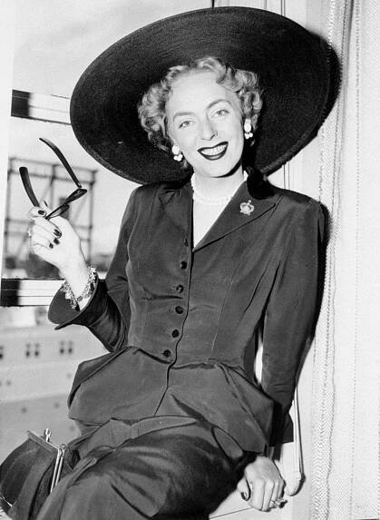 Christine Jorgensen leaving on the S. S. United States.