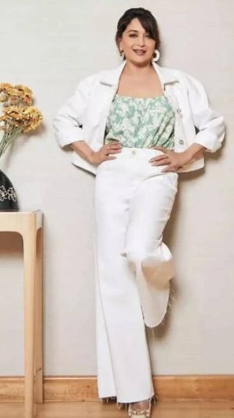 Madhuri Dixit's striking western looks