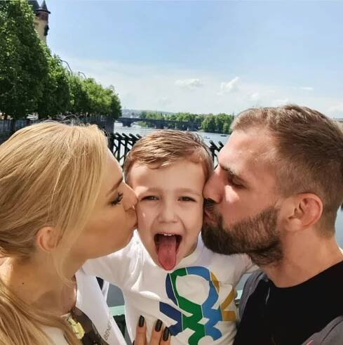 André Reinders, Hana Reinders Mašlíková a jejich syn Andreas (Se svolením André Reinderse)