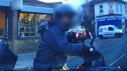 Warning over 'crash for cash' scammers on mopeds driving head-first into motorists
