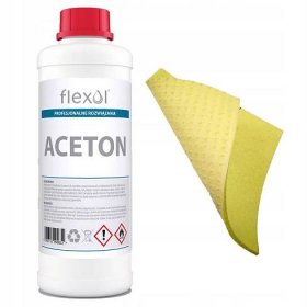 Rozpouštědlo Technický aceton 0,5L FLEXOL + utěrka
