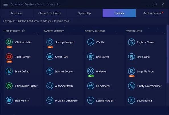 Iobit Advanced SystemCare Ultimate 11 pro 3 zařízení na 1 rok (elektronická licence)