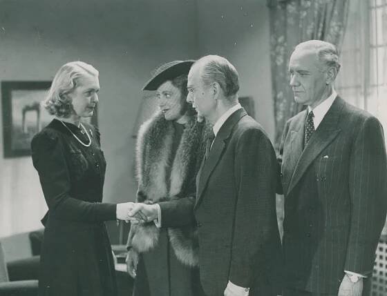 Anna-Lisa Ryding, Karin Ekelund, Ernst Eklund, Gösta Cederlund - Farliga vägar - Z filmu
