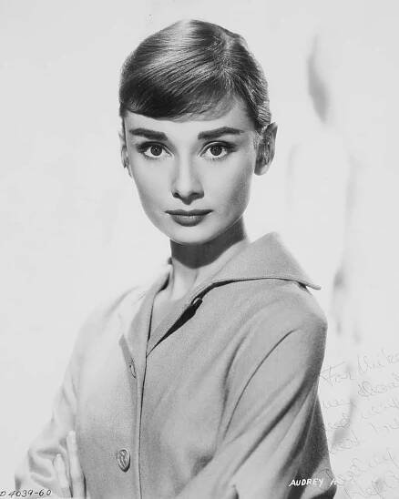 Audrey Hepburn photographed by Bud Fraker, 1956.