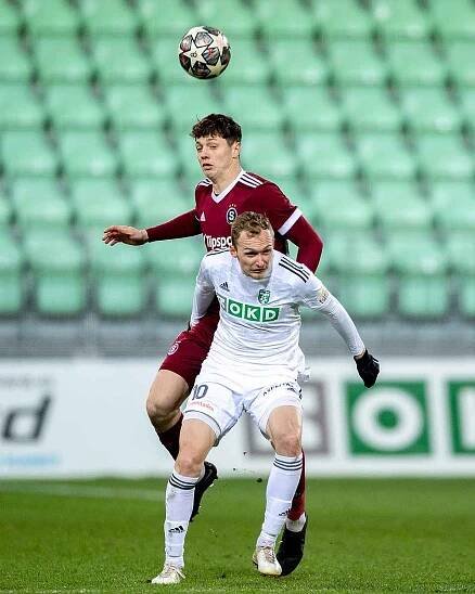 Utkání 17. kola Fortuna ligy, MFK Karviná - AC Sparta Praha. 4. prosince 2021 v Karviné.