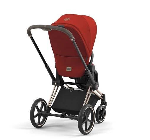 Kočárek Cybex Priam Chrome Black Set 2v1 včetně korby 2024