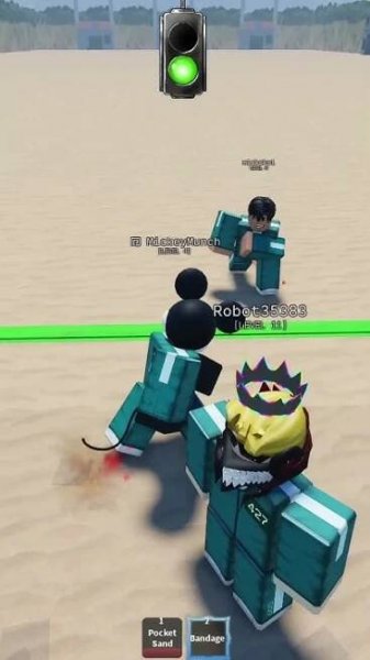 MICKEY gets SAVED in SQUID GAME #roblox #funny