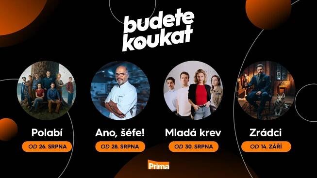 Podzimní novinky míří na Primu. Startuje Polabí, Mladá krev i druhá řada Zrádců