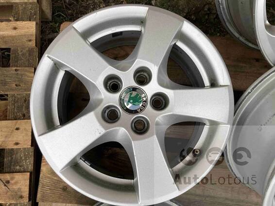 ALU Disk 6Jx14 ET43 SPRINT Fabia 6Y0601025P 6Y0 601 025 P