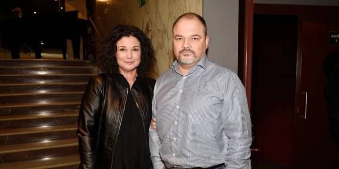 Syn Viktora Preisse Martin Preiss se svou manželkou Martinou Preissovou