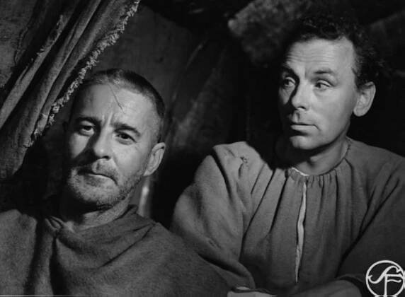 "Sjunde inseglet, Det" (aka "The Seventh Seal") Gunnar Bjornstrand 1957 SF