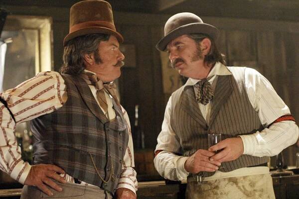 Deadwood - Pevná chůze - Z filmu - Peter Jason, Leon Rippy
