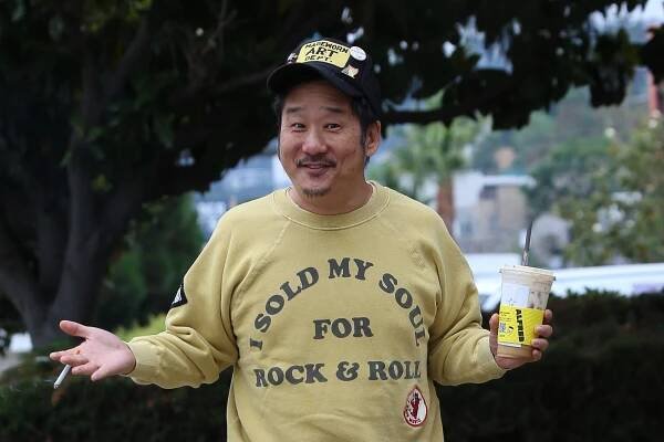 Bobby Lee on a coffee run in Los Angeles
