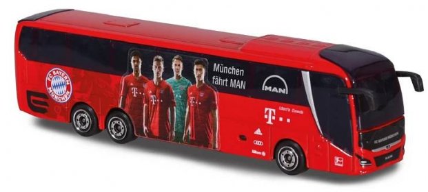 Autobus MAN FC Bayern 13 cm