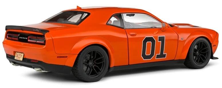 Dodge Challenger R/T Scat Pack Widebody 2023 orange 1:18 Solido