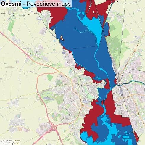 Ovesná - mapy | Kurzy.cz