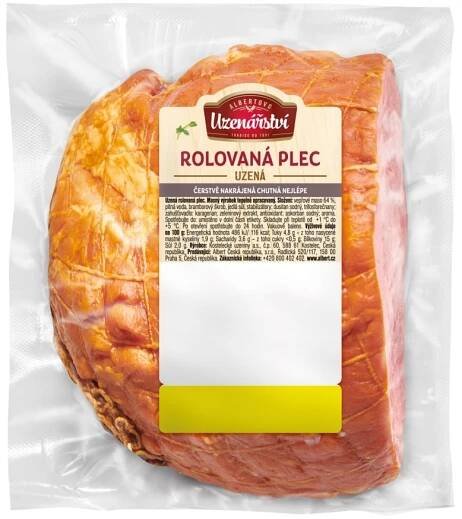 Uzená rolovaná plec Albertovo uzenářství