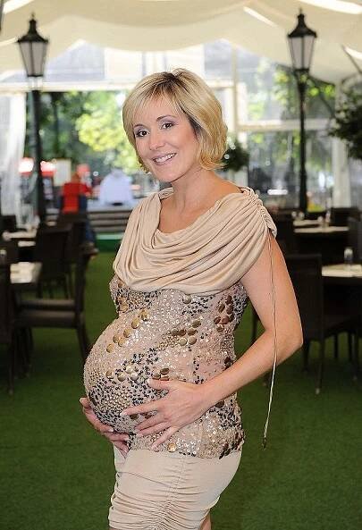 Poslední foto před porodem: Jovanka Vojtková v 9. měsíci pózovala pro předního českého fotografa
