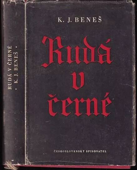 Rudá v černé