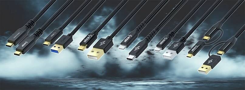 USB konektory - AlzaPower