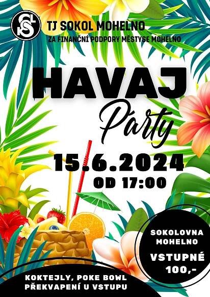 Havajská párty: Mohelno