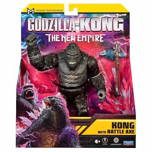 MONSTERVERSE Godzilla x Kong Nová říše Figurka Kong 15 cm pro děti 4+