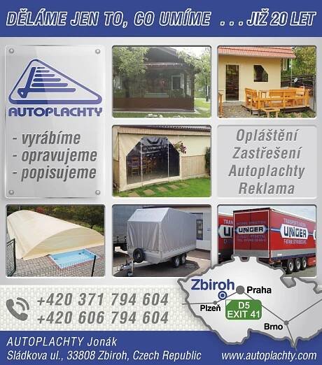 Autoplachty Jonák | Zdeněk Jonák | ePoptávka.cz
