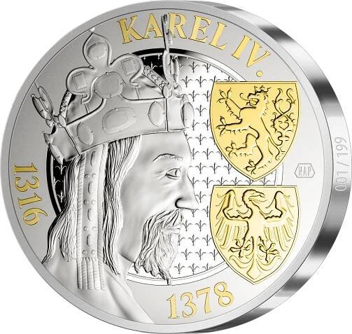 Historické mince, bankovky a pamětní medaile s Karlem IV. - pokladnice-minci.cz