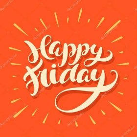 Happy Friday banner Stock Vector by ©alexgorka 95362522
