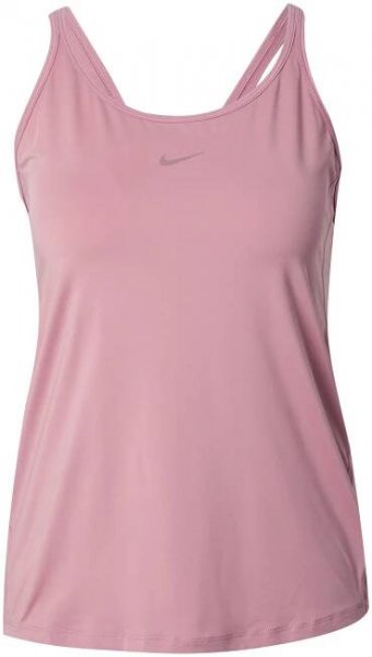 NIKE Sportovní top 'ONE CLASSIC' – pink: přední strana