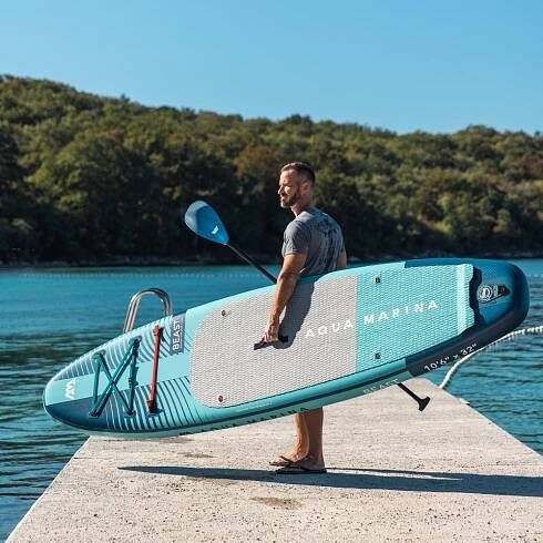 AQUA MARINA Beast 10'6''x32''x6'' Aqua Splash