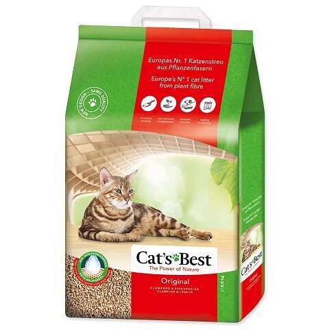 Cat's Best Original Kočkolit - 40l / 17,2kg