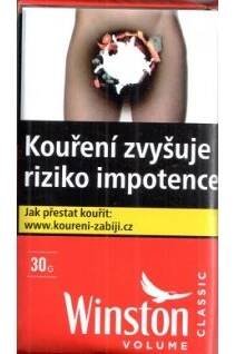 Winston classic 30g cigaretový tabák  VOLUME TOBACCO PRO VÍCE CIGARET