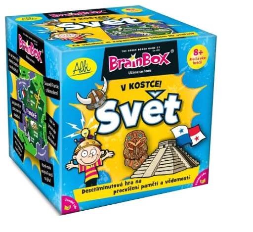 Vzdělávací hra Svět V kostce! BrainBox Albi levně | Kupi.cz