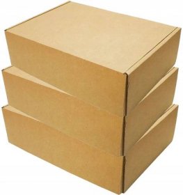 Karton na přepravu střihově hnědý 240x170x70mm Krabička InPost A 20 kusů