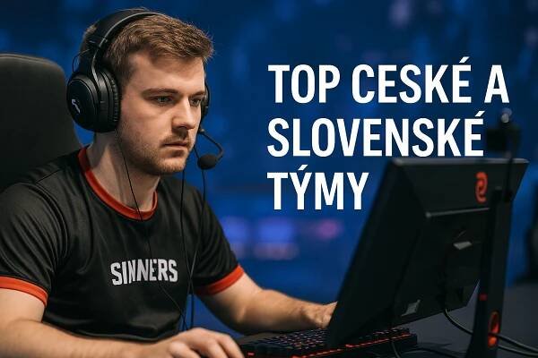 TOP České a slovenské esportové týmy
