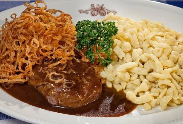 Zwiebelrostbraten