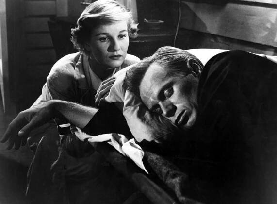 PANIC IN THE STREETS, Barbara Bel Geddes, Richard Widmark, 1950. TM & Copyright (c) 20th Century Fox Film Corp. All rights reserved.