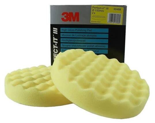 3M Leštící kotouč 150mm žlutý