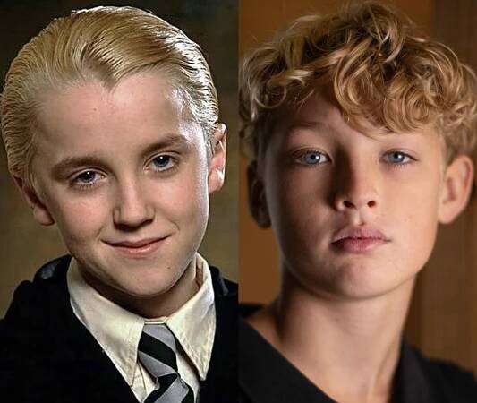 Tohle je nový Draco Malfoy. Známe i další herce ze seriálu o Harrym Potterovi