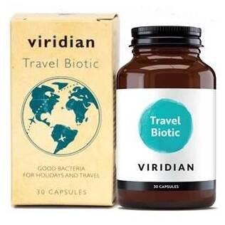 Viridian Nutrition Travel Biotic 30 kapslí (Cestovní probiotika)