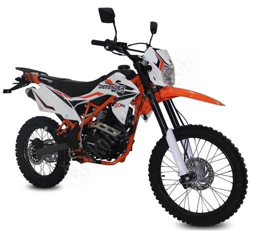 Pitbike MiniRocket Mikilon Defender 150RR kola 19/16 sedlo 86,5cm, oranžová | Čtyřkolky-brandýs.cz