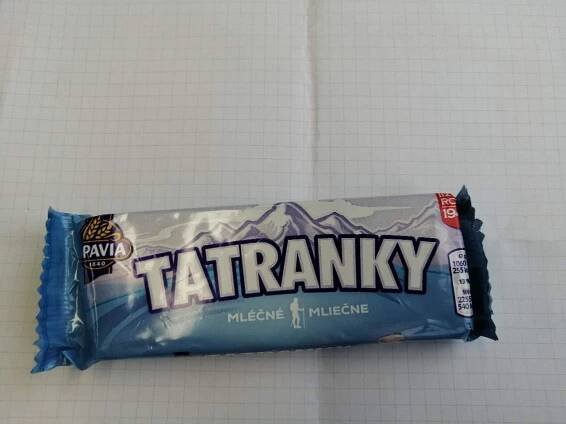 Podrobné informace o potravině Tatranky mléčné