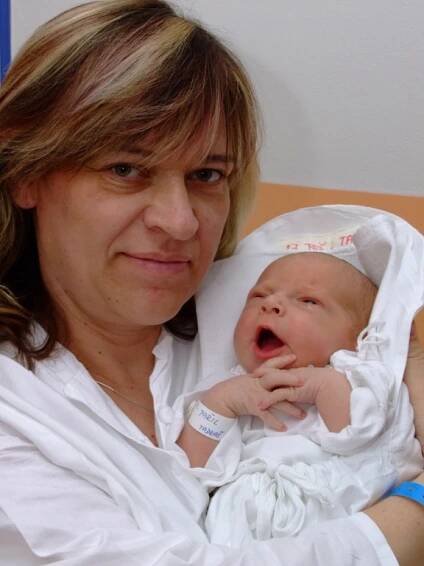 Miminka narozená ve Svitavách