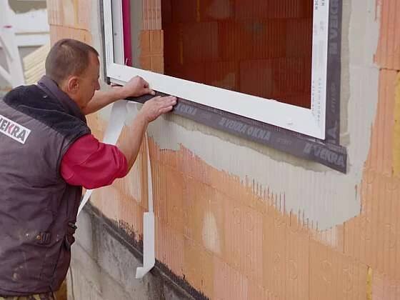 Instalace parotěsu.