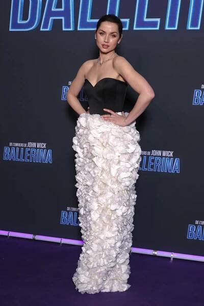 Ana de Armas at an event for Balerína (2025)