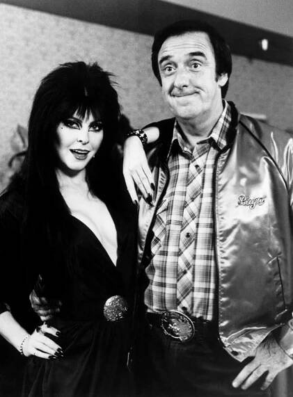 STROKER ACE, Elvira (aka Cassandra Peterson), Jim Nabors, 1983, (c)Universal