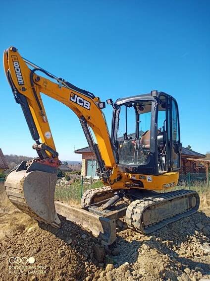 Minibagr JCB 8025 ZTS - Praha - západ